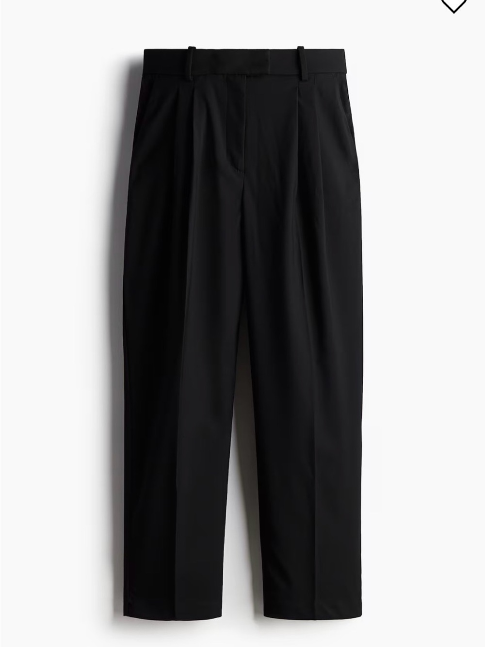 H&M women’s black ankle-length pants
